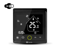 Терморегулятор для теплого пола Castle АС603 VAB (Черный) WI-FI