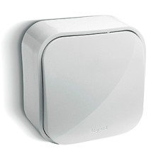 Переключатель одноклавишный, белый, 782404 Legrand Quteo