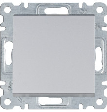 Выключатель проходной, серебристый, Lumina WL0022 Hager