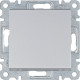 Выключатель крестовой, серебристый, Lumina WL0032 Hager