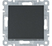 Выключатель крестовой, черный, Lumina WL0033 Hager