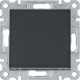 Выключатель крестовой, черный, Lumina WL0033 Hager