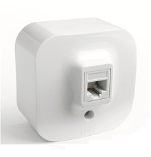 Розетка телефонная RJ11, белый, 782414 Legrand Quteo