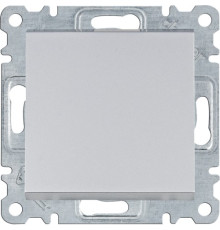 Кнопка, серебристый, Lumina WL0112 Hager