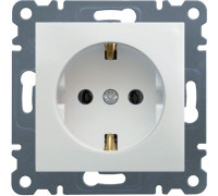 Розетка с заземлением, белый, Lumina-2 WL1050 Hager