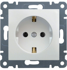 Розетка с заземлением, белый, Lumina-2 WL1050 Hager