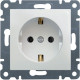 Розетка с заземлением, белый, Lumina-2 WL1050 Hager