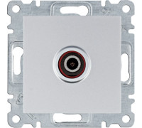 Розетка ТВ, серебристый, Lumina WL3212 Hager