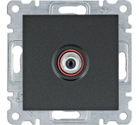 Розетка для спутникового ТВ, черный, Lumina WL3233 Hager