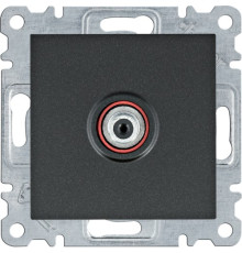 Розетка для спутникового ТВ, черный, Lumina WL3233 Hager