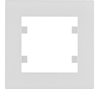 Рамка 1 пост, Lumina-Intens, белый, Lumina WL5510 Hager
