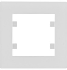 Рамка 1 пост, Lumina-Intens, белый, Lumina WL5510 Hager