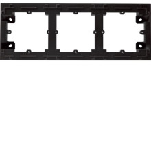 Адаптер для наружной установки 3Х, Lumina-Intens, черный, Lumina WL5833 Hager