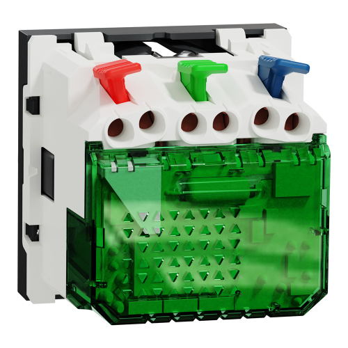 Розетка с USB тип С, 10,5 Вт, антрацит, 2 модуля, Unica New Schneider NU301754
