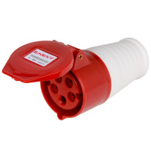 Силовая розетка 16А, 380В, 5 полюсов, переносная, e.socket.pro.5.16