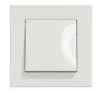 Вимикач вологозахищений IP44, білий, EPH0100221 Schneider Electric Asfora