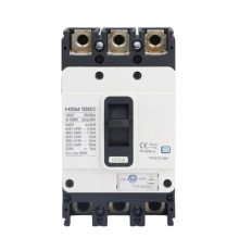 Автоматический выключатель MCCB HGM 3P 100А Icu-16kA (0.8 – 1.0) x In
