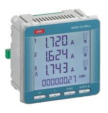 Анализатор сети Nemo 96 HDLE+RS485 Вх. 1/5A 80-265Vca/110-300Vcc IMP+RS485
