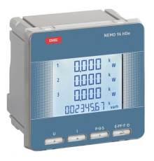 Анализатор сети Nemo 96 HDe+RS485 Вх.5A, Напряжение 50...450 В, Самопитание, Cl.1.0