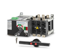 Переключатель напряжения с моторприводом 1000А, 3 полюса, CS5P, питание 220V AC