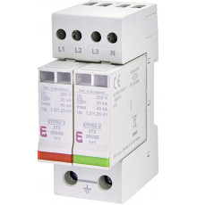 Ограничитель перенапряжения ETITEC V 2T2 255/20 (3+1)
