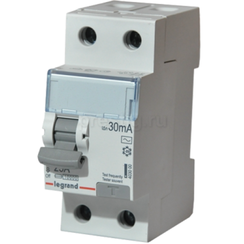 УЗО 63A, 30мА, 2 полюса, 403002 Legrand TX3