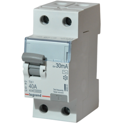 УЗО 63A, 30мА, 2 полюса, 403002 Legrand TX3