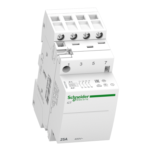 Контактор 25А, 4NO, 220/240В, 50Гц A9C20834
