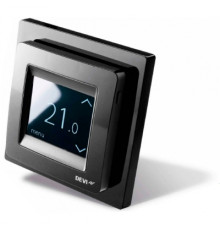 Терморегулятор сенсорный Devireg Touch, черный 140F1069 Devi