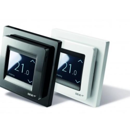 Терморегулятор сенсорный Devireg Touch, черный 140F1069 Devi