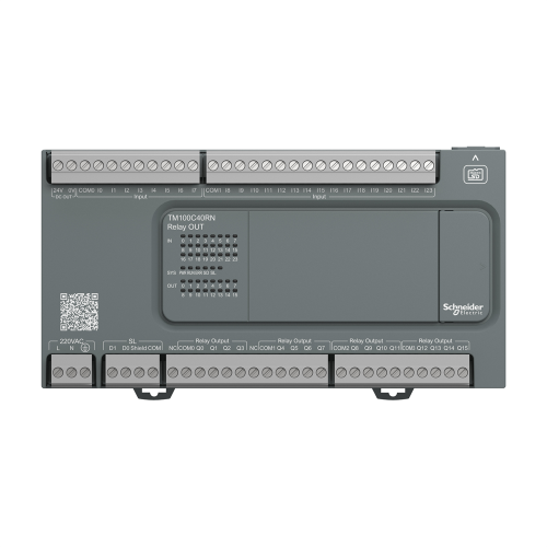 ПЛК M100 40 входов/выходов, 220В, 24 входов, 16 реле TM100C40RN