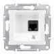 Компьютерная розетка RJ45, белый, SDN4300121 Schneider Sedna