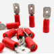 Наконечник Faston 0,25-1,5мм кв (папа 6.3х0.8) красный (100 шт) BM00180