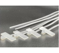 Кабельный хомут 100x2,5 с табличкой ( 100шт )