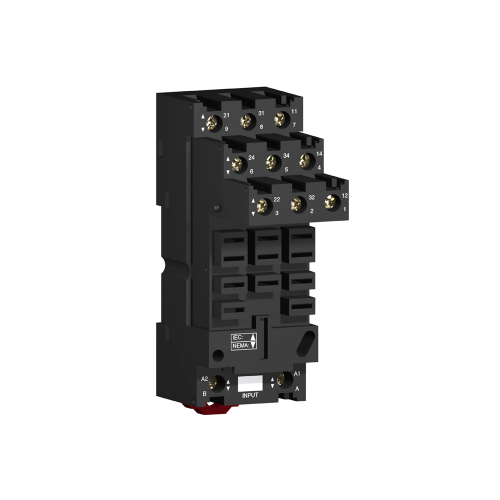 Розетка Harmony для реле RUMF2/RUMF3, 12A, винтовые клеммы, раздельный контакт RUZSF3M