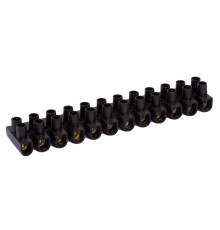 Клеммная колодка делимая, 12групп 6 А, черная, e.tc.stand.12.6.black Enext