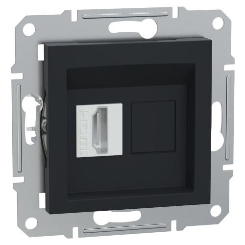 Розетка HDMI, антрацит, EPH4500171 Schneider Asfora