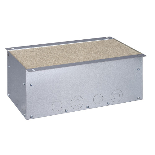 Монтажная коробка в бетон для лючка KF870/8, Simon KGH801/8