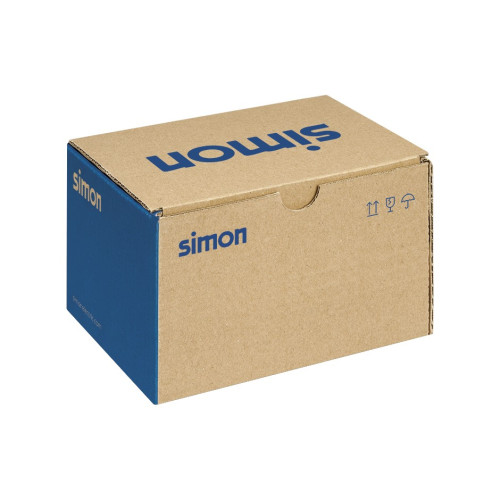 Лючок для розеток в пол, 5 модулей, IP66, черный, Simon KFH200/74