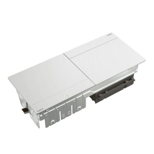 Выдвижной лючок в стол на 2 стороны, 8 модулей, белый, INCARA Legrand 654805