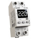 Реле напряжения 40А в компактном корпусе, белая индикация, VP-40A M2W DigiTop