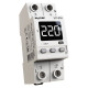 Реле напряжения 63А в компактном корпусе, белая индикация, VP-63A M2W DigiTop