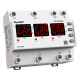 Реле напряжения с контролем тока 40А трехфазное, VA-3F40A M6R DigiTop