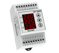 Реле напряжения 6А трехфазное, VP-380V DigiTop