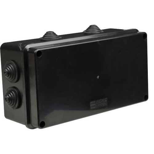 Распределительная коробка 200х100х70 мм, черный, UAtmo Jet Black A0150170038