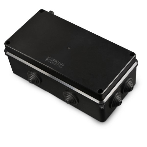 Распределительная коробка 200х100х70 мм, черный, UAtmo Jet Black A0150170038