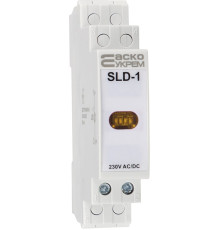 Сигнальный индикатор желтый, 230V AC/DC, SLD-1