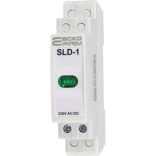 Сигнальный индикатор зеленый, 230V AC/DC, SLD-1 A0140030031