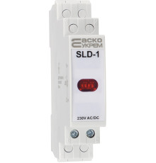 Сигнальный индикатор красный, 230V AC/DC, SLD-1