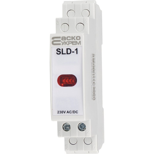 Сигнальный индикатор красный, 230V AC/DC, SLD-1 A0140030032